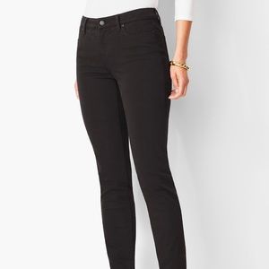 Talbots Petite Flawless Five-Pocket Slim Ankle Jeans